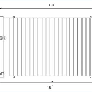 Condensator climatizare TOYOTA PRIUS Liftback (_W2_) 1.5 Hybrid (NHW20_, NHW20R) benzina/elector 112 cai VALEO 812880