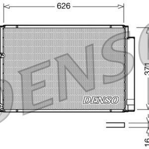 Condensator climatizare TOYOTA PRIUS Liftback (_W2_) 1.5 Hybrid (NHW20_, NHW20R) benzina/elector 112 cai DENSO DCN50018