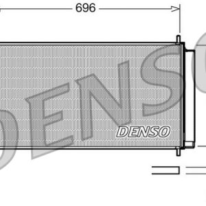 Condensator climatizare TOYOTA VERSO (_R2_) 2.2 D-4D (AUR21_, AUR21R) diesel 150 cai DENSO DCN50022