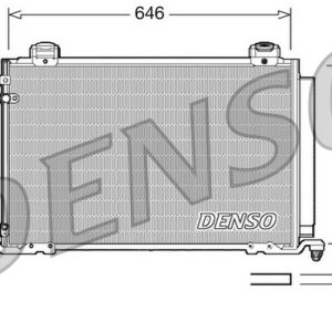 Condensator climatizare TOYOTA AVENSIS (_T25_) 2.4 VVT-i (AZT251_, AZT251R) benzina 163 cai DENSO DCN50026