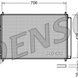 Condensator climatizare TOYOTA RAV 4 III (_A3_) 2.0 4WD (ZSA30_, ZSA30R) benzina 158 cai DENSO DCN50030