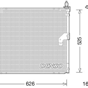 Condensator climatizare TOYOTA FJ CRUISER (GSJ1_) 4.0 4WD (GSJ15_) benzina 242 cai DENSO DCN50034