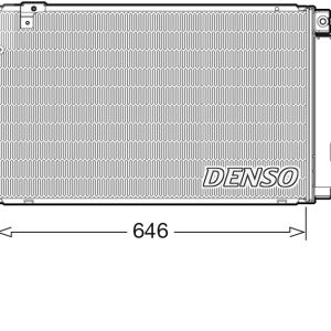 Condensator climatizare TOYOTA AVENSIS (_T25_) 2.0 D-4D (ADT250_, ADT250R) diesel 126 cai DENSO DCN50049