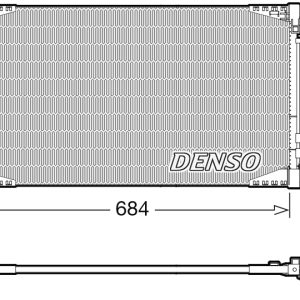 Condensator climatizare TOYOTA C-HR (_X1_) 1.2 (NGX10_, NGX10R) benzina 116 cai DENSO DCN50119