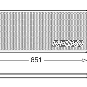 Condensator climatizare TOYOTA RAV 4 IV (_A4_) 2.5 Hybrid (AVA42_) benzina/elector 197 cai DENSO DCN50123