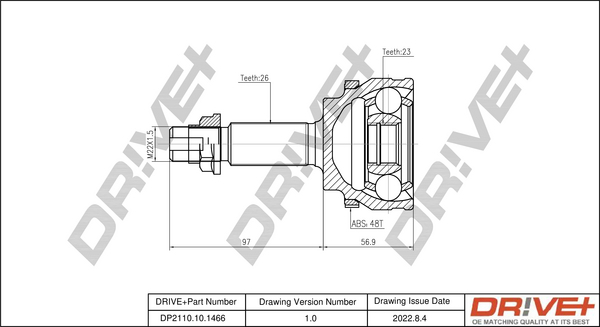 Cap planetara TOYOTA COROLLA combi (_E12_) 1.6 VVT-i (ZZE121_, ZZE121R) benzina 110 cai DRIVE DP2110.10.1466