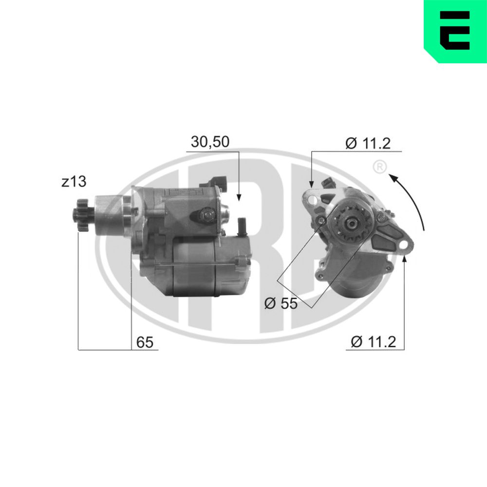 Electromotor TOYOTA RAV 4 II (_A2_) 2.0 (ACA26) benzina 150 cai ERA 220487A