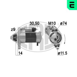 Electromotor TOYOTA YARIS VERSO (_P2_) 1.5 (NCP21_) benzina 105 cai ERA 220926A