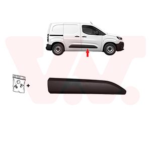 Elemente decorative / protectie portiera TOYOTA PROACE CITY Autoutilitara/limuzina spatioasa (BPZ_) 1.5 D-4D 75 (BPZM) diesel 75 cai VAN WEZEL 0991424
