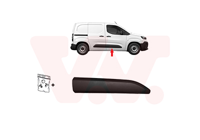 Elemente decorative / protectie portiera TOYOTA PROACE CITY VERSO microbus (BKY_) 1.2 VVT-i 130 (BKYN) benzina 131 cai VAN WEZEL 0991424