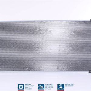 Condensator climatizare TOYOTA AURIS combi (_E18_) 1.2 (NRE185_, NRE185R, NRE185H) benzina 116 cai NISSENS 940796