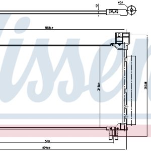 Condensator climatizare TOYOTA YARIS (_P13_) 1.8 GRMN (NSP131_) benzina 212 cai NISSENS 941277