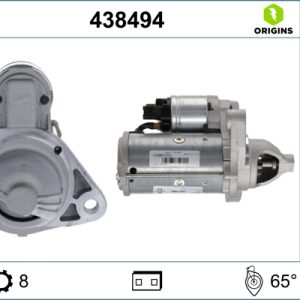 Electromotor TOYOTA RAV 4 III (_A3_) 2.2 D 4WD (ALA30_, ALA30R) diesel 177 cai VALEO 438494