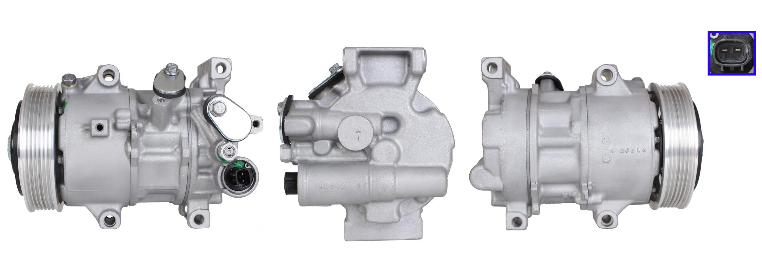 Compresor climatizare TOYOTA AURIS (_E18_) 1.6 (ZRE181_, ZRE185_, ZRE185R, ZRE181R) benzina 132 cai ELSTOCK 51-1057