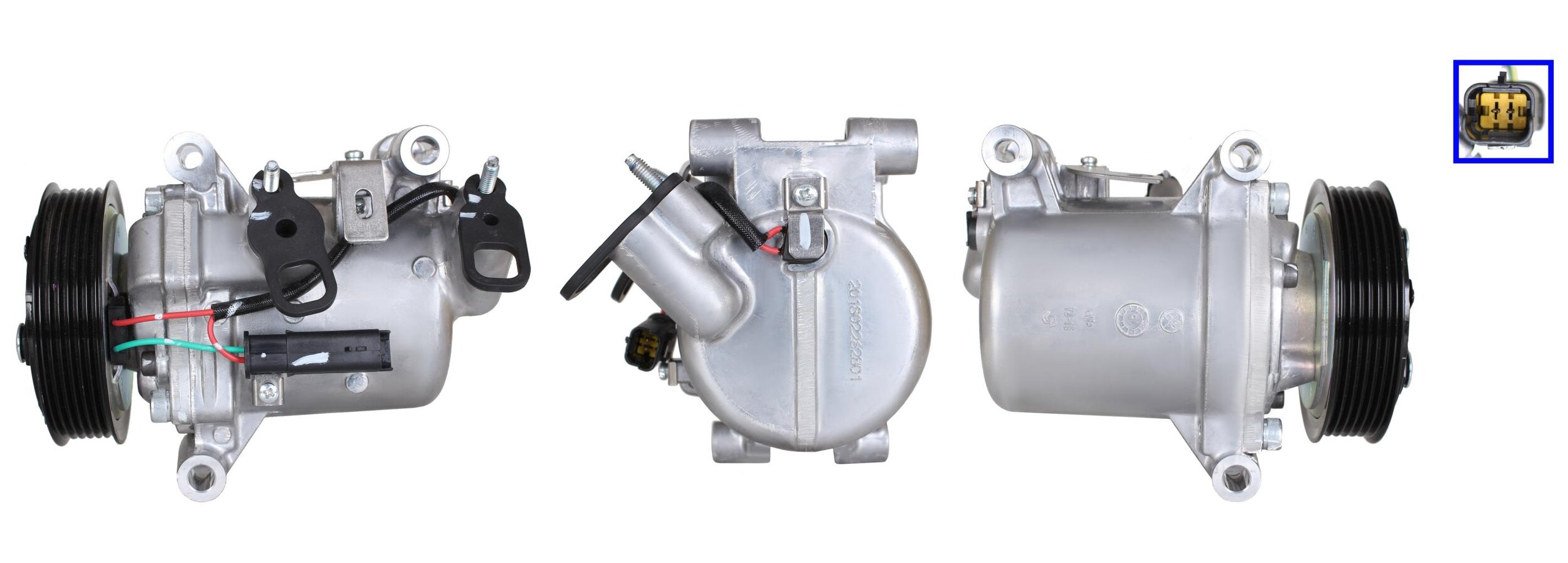 Compresor climatizare TOYOTA PROACE CITY Autoutilitara/limuzina spatioasa (BPZ_) 1.5 D-4D 130 (BPZM) diesel 131 cai ELSTOCK 51-1079