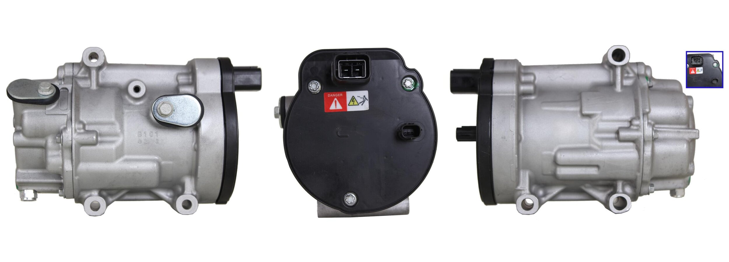 Compresor climatizare TOYOTA COROLLA combi (_E21_) 1.8 Hybrid (ZWE211W) benzina/elector 122 cai ELSTOCK 51-1182