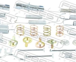 Set accesorii saboti frana parcare FEBEST 0104-GRJ150R-KIT