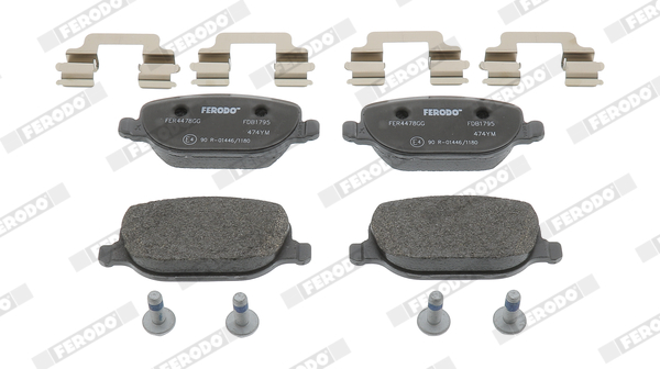 Set placute frana FERODO FDB1795 – Toyota | AutoRival