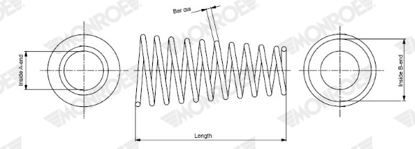 Arc spiral MONROE SP3105 – Toyota | AutoRival