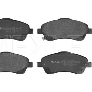 Set placute frana MEYLE 0252376819/W