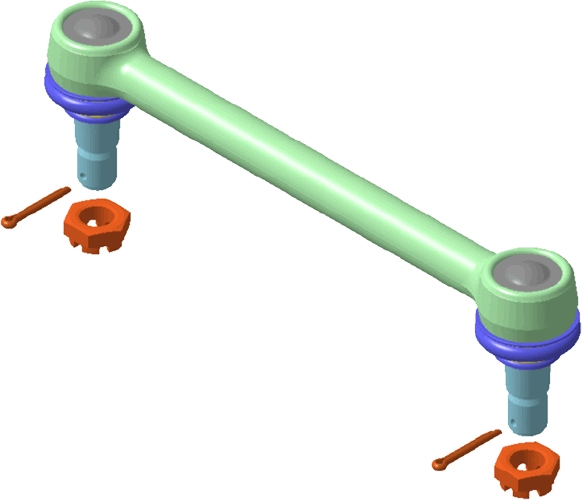 Bieleta antiruliu VOLVO FM FM 430 diesel 430 cai LEMFORDER 42306 01