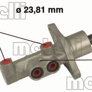 Pompa centrala frana VOLVO C30 (533) T5 benzina 220 cai METELLI 05-0475