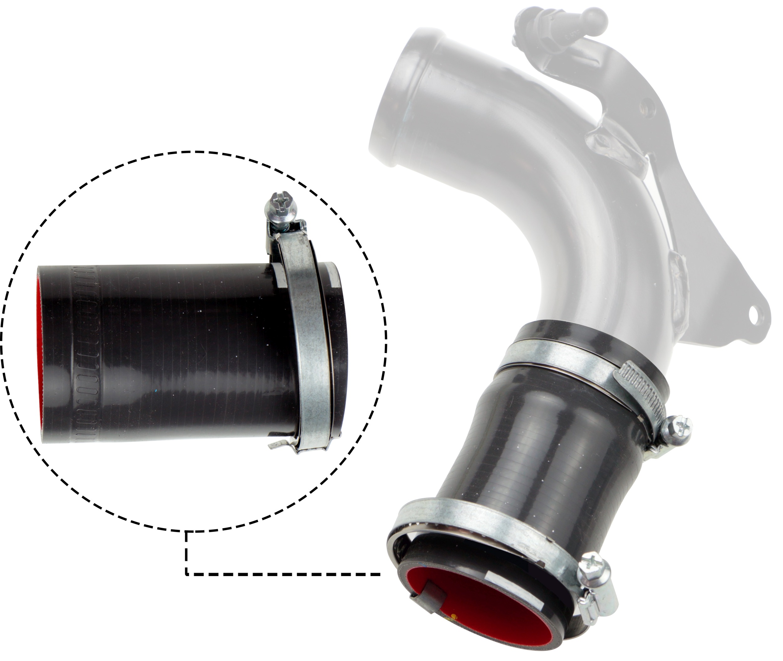 Furtun aer supraalimentare VOLVO C30 (533) D2 diesel 115 cai GATES 09-0667