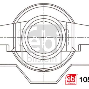 Rulment de presiune VOLVO B6 B6 diesel 271 cai FEBI BILSTEIN 105261