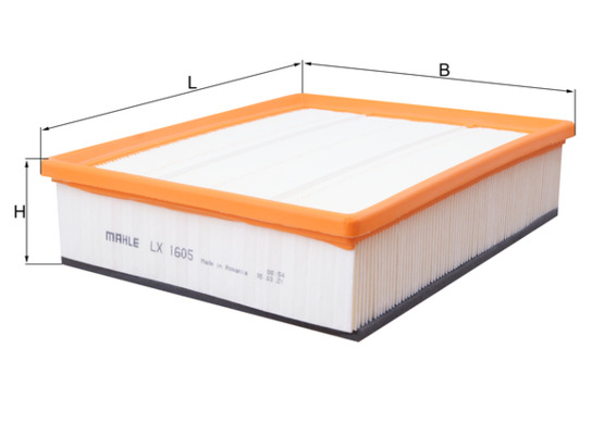 Filtru aer VOLVO C30 (533) T5 benzina 220 cai KNECHT LX 1605