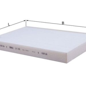 Filtru polen VOLVO FH16 II FH 16/550 diesel 551 cai MAHLE ORIGINAL LA 1162