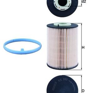 Filtru combustibil VOLVO C30 (533) D5 diesel 163 cai MAHLE ORIGINAL KX 393D