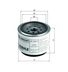 Filtru combustibil VOLVO FM12 FM 12/460 diesel 460 cai MAHLE ORIGINAL KC 220D