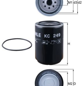 Filtru combustibil VOLVO FL6 FL 618 diesel 250 cai MAHLE ORIGINAL KC 249D