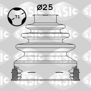 Ansamblu burduf articulatie planetara VOLVO C30 (533) T5 benzina 230 cai SASIC 1906107