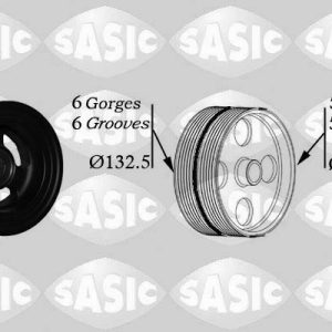 Fulie curea arbore cotit VOLVO C30 (533) 2.0 benzina 145 cai SASIC 2156068