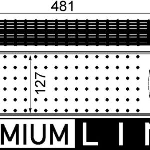 Radiator ulei motor VOLVO FH16 FH 16/610 diesel 610 cai MAHLE ORIGINAL CLC 213 000P