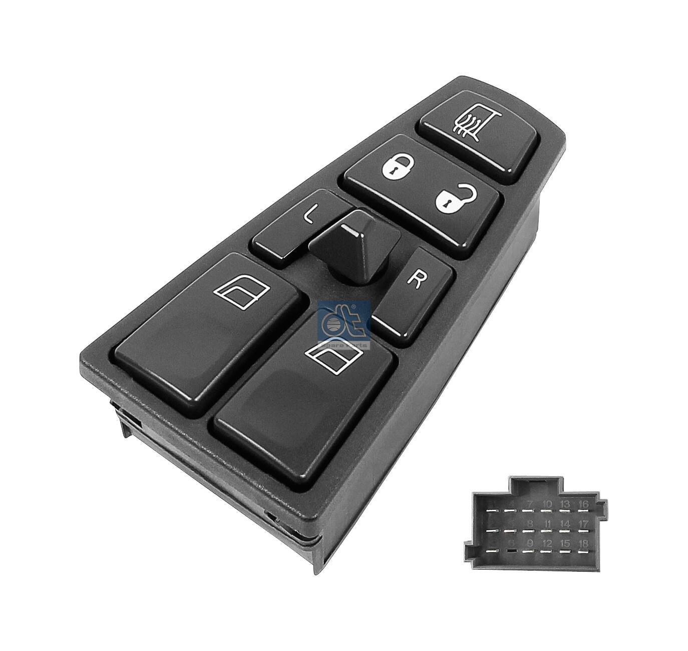 Comutator macara geam VOLVO FH16 II FH 16/600 diesel 600 cai DT SPARE PARTS 2.25341