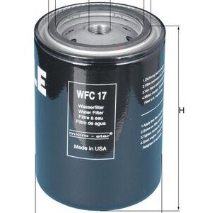 Filtru agent frigorific VOLVO FM FM 360 diesel 359 cai MAHLE ORIGINAL WFC 17