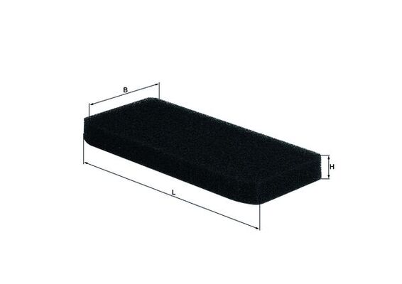 Filtru polen VOLVO FL II FL 260-16 diesel 260 cai MAHLE ORIGINAL LAP 1