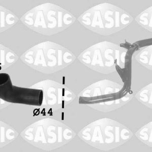 Furtun aer supraalimentare VOLVO C30 (533) 1.6 D diesel 109 cai SASIC 3336281
