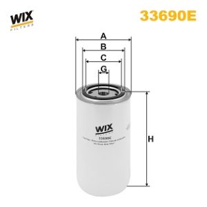 Filtru combustibil VOLVO FM10 FM 10/360 diesel 360 cai WIX FILTERS 33690E