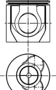 Piston VOLVO FM7 FM 7/290 diesel 290 cai KOLBENSCHMIDT 40308600
