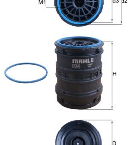 Filtru combustibil VOLVO FL II FL 340-18 diesel 340 cai MAHLE ORIGINAL KC 633D