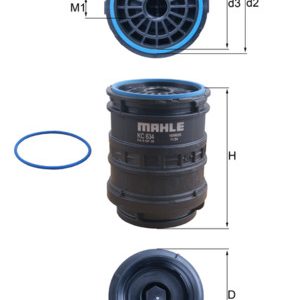 Filtru combustibil VOLVO FM II FM 420 LNG diesel 420 cai MAHLE ORIGINAL KC 634D