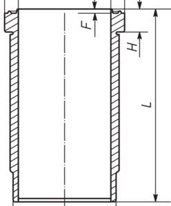 Camasa cilindru VOLVO FH16 FH 16/520 diesel 519 cai MAHLE ORIGINAL 037 WN 36 01