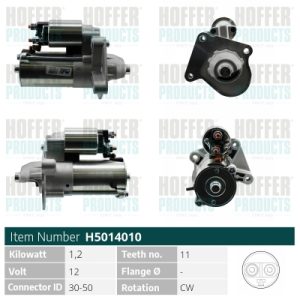 Electromotor VOLVO C30 (533) 1.6 D diesel 109 cai HOFFER H5014010