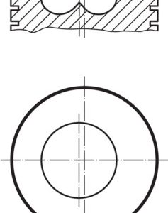 Piston VOLVO FL6 FL 614 diesel 178 cai MAHLE ORIGINAL 037 47 10