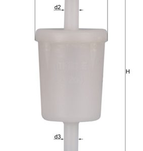 Filtru combustibil VOLVO FM7 FM 7/290 diesel 290 cai MAHLE ORIGINAL KL 260
