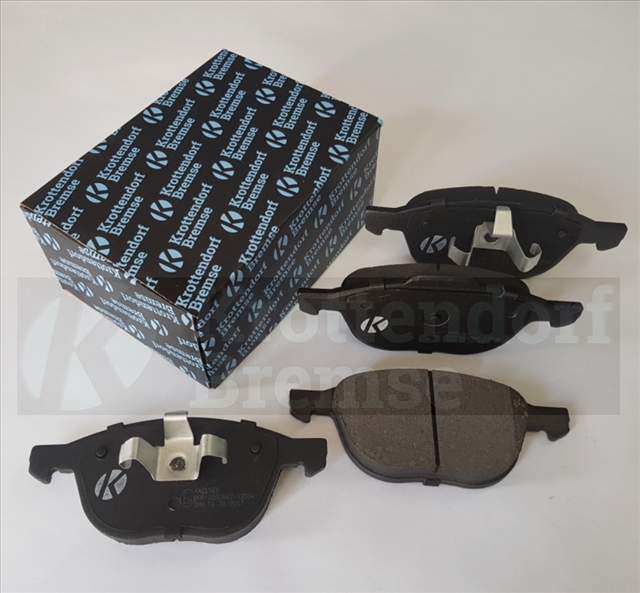 Placute frana VOLVO C30 (533) D5 diesel 180 cai KROTTENDORF KRO1583