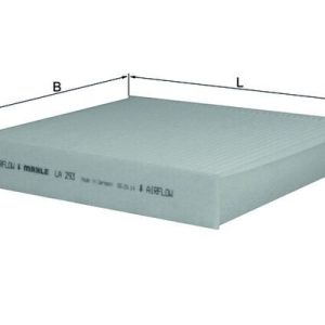 Filtru polen VOLVO C30 (533) T5 benzina 220 cai MAHLE ORIGINAL LA 293